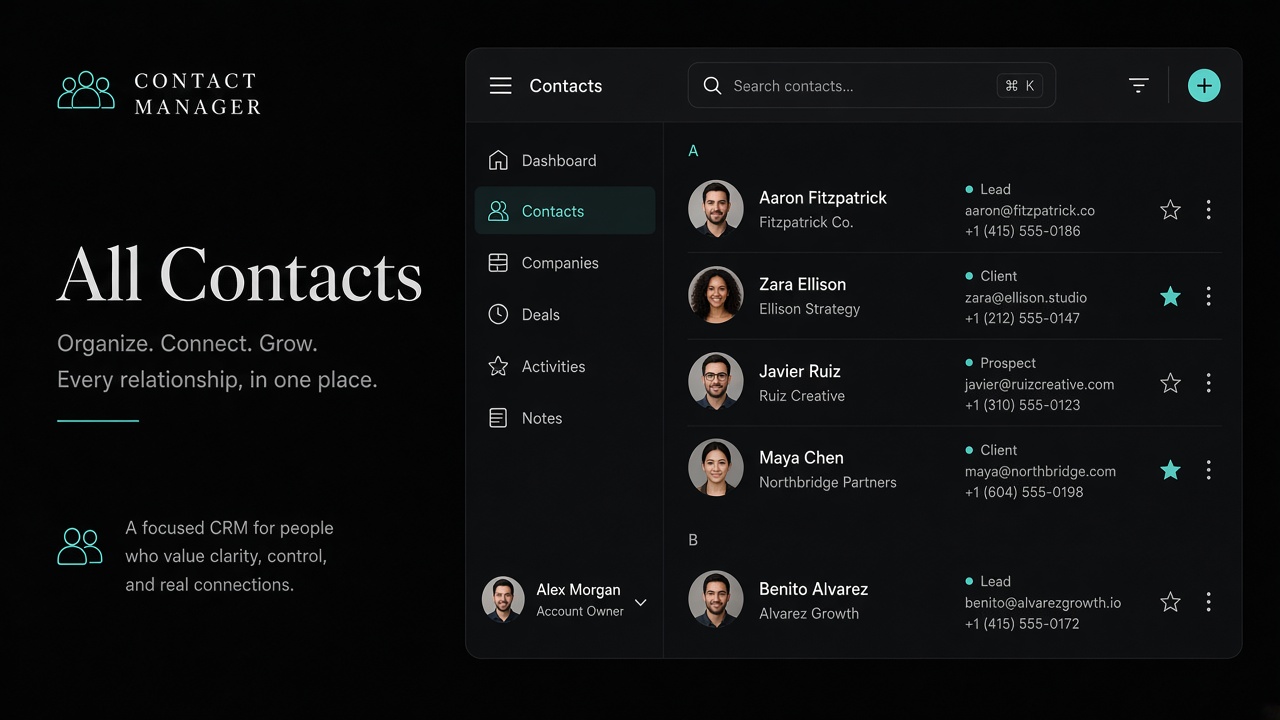 Contact Manager